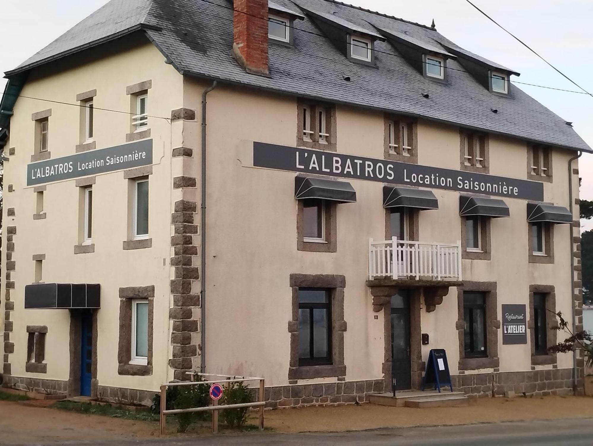 L'Albatros Hotel Perros-Guirec Exterior foto